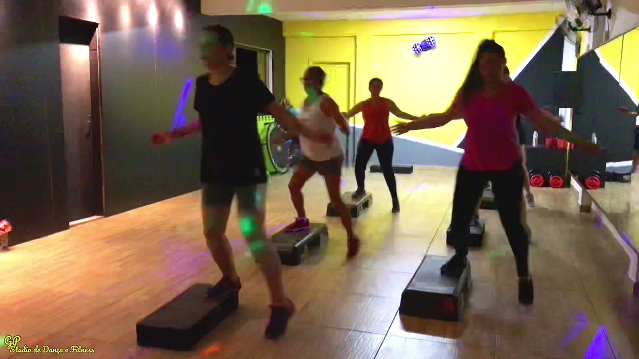 Aula de Step - Step Dance - Coreografia ️ - YouTube