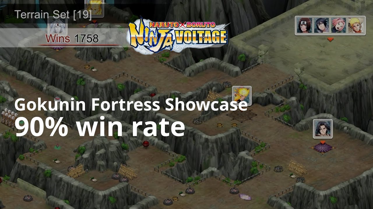 Time to update your fortress! Gokunin Fortress Defense Showcase -Top tips and guide#5 |Ninja Voltage