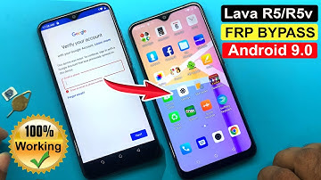 Lava R5/R5v FRP Bypass & Reset Google Account | Lava R5/R5v FRP Unlock Android 9.0 Without PC |