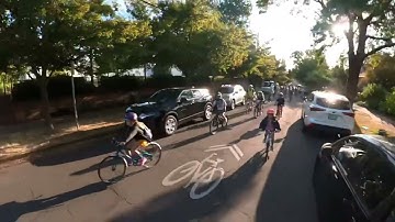Alameda Elementary Bike Bus
