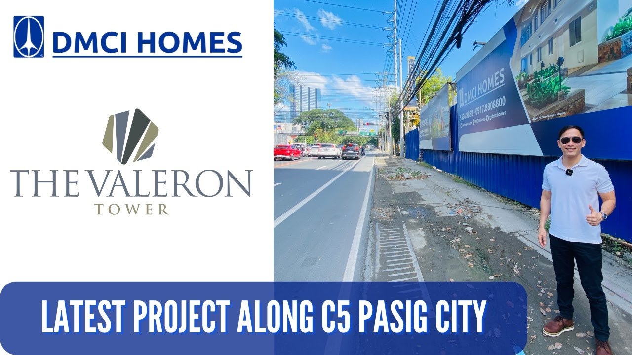 The Valeron Tower | Latest Project of DMCI Homes along C5 Pasig City | Near Arcovia and Bridgetown
