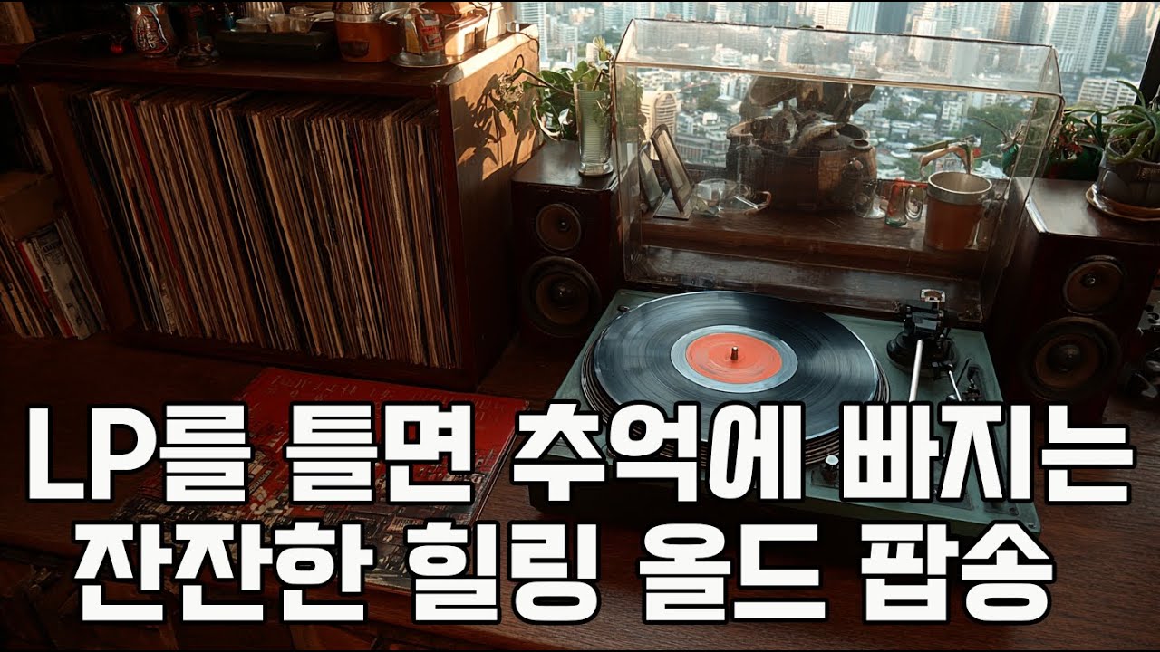 LP를 틀면 추억에 빠지는 잔잔한 힐링 올드 팝송 | 올드팝 