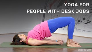 Yoga For People With Desk Jobs | Yoga For Office Workers | Chair yoga | @VentunoYoga