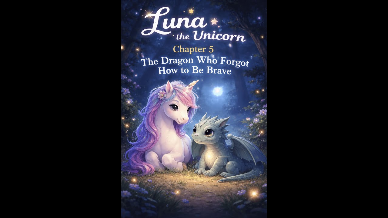 Luna the Unicorn – Chapter 5: The Dragon Who Forgot How to Be Brave