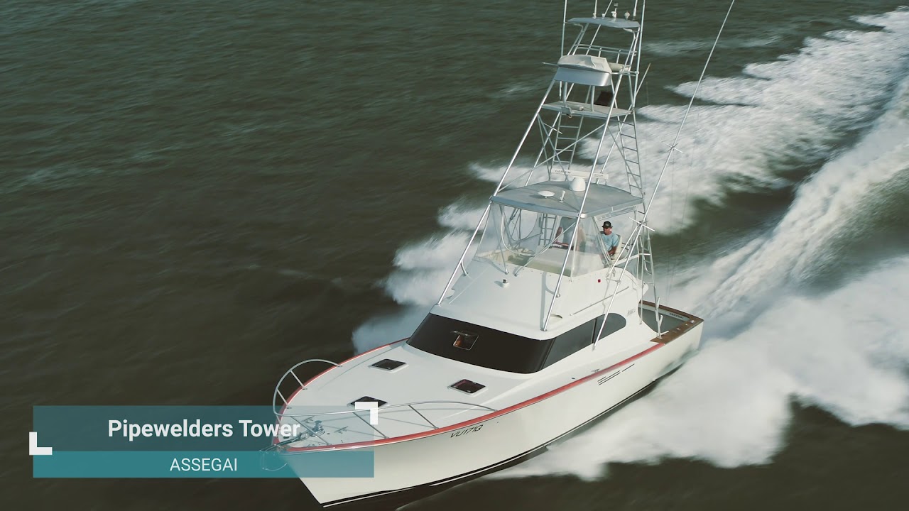 Assegai Game fishing boat. YouTube