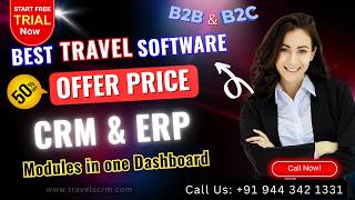 Best CRM for Travel Agencies | Manage B2B & B2C Bookings | Best Travel Software for Tour Operators screenshot 4