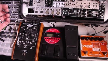 Power Pak - Synthrotek Eurorack 5V, 9V, 12V Power Module Demo, Kit DIY