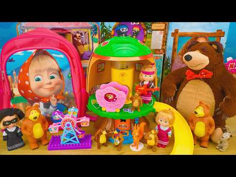Satisfying Unboxing: Masha and The Bear Tree House & Bear Plush | 99 Minutes ASMR 🐻