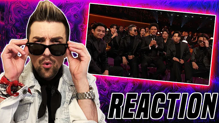TREVOR NOAH Jokes With BTS At The 2022 GRAMMY's (REACTION!)