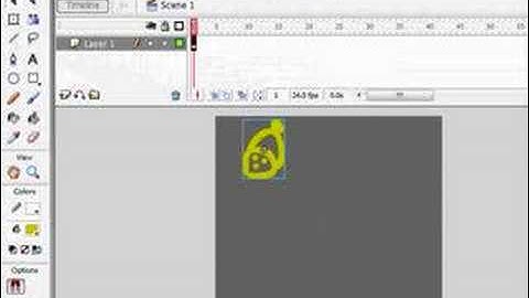 Move a Flash paint with your mouse