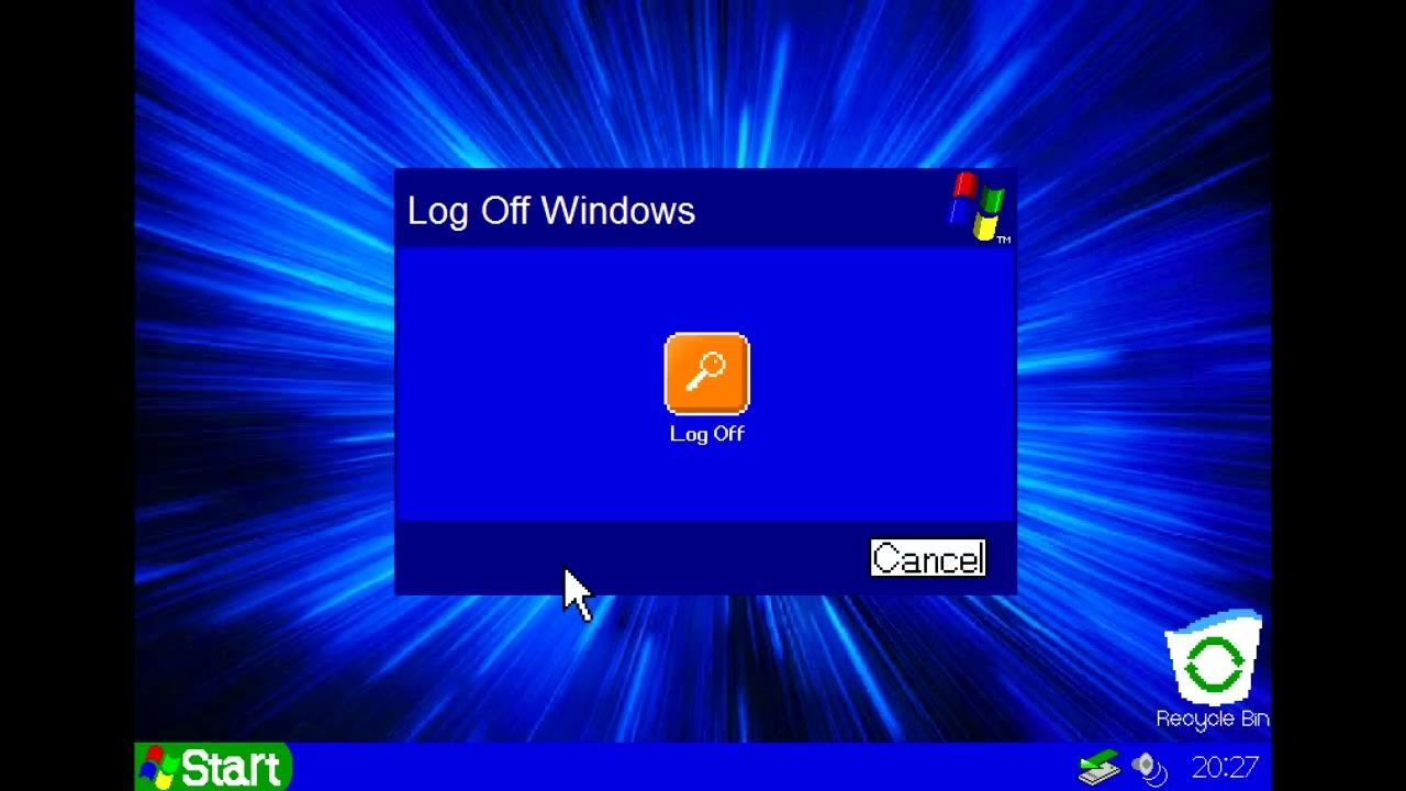 Windows XP Logon & Logoff Animation YouTube