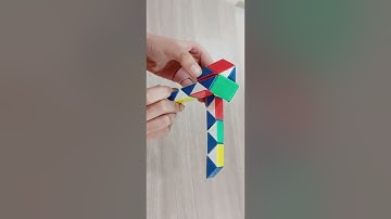 How to make a  ROCKET🚀 from SNAKE CUBE🐍|IN HINDI|12 pieces SNAKE CUBE...