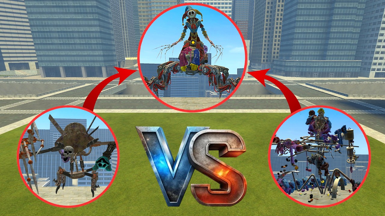 NEW I FOUND BOSS PROTOTYPE POPPY PLAYTIME CHAPTER 5 & PROTOTYPE STATUE VS DCOM GIANT in Garry's Mod!