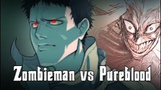 Zombieman vs Pureblood Onepunchman s3 ep10 fan animation