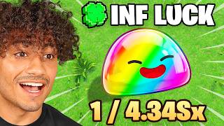 Using INFINITE LUCK In Roblox Slime RNG! screenshot 5