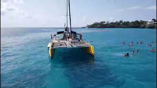 negril Jamaica catamaran party boat cruise