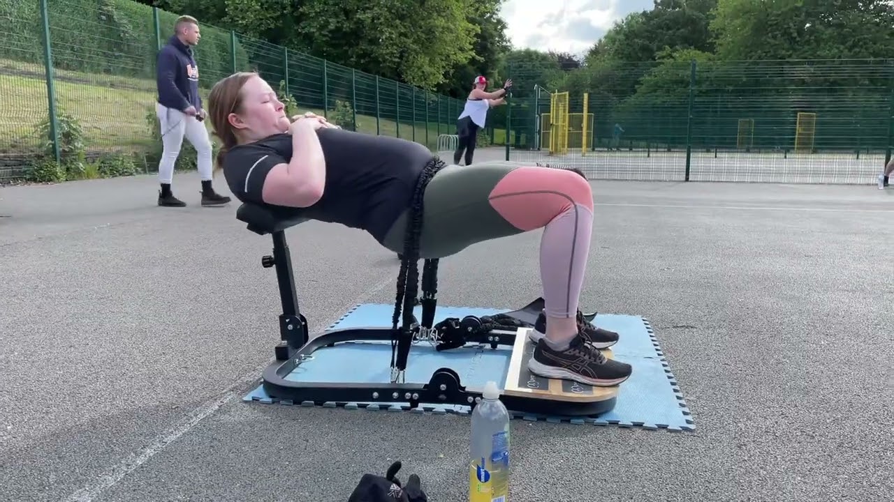 Outdoor Hip Thrusters with U-First Fitness Society