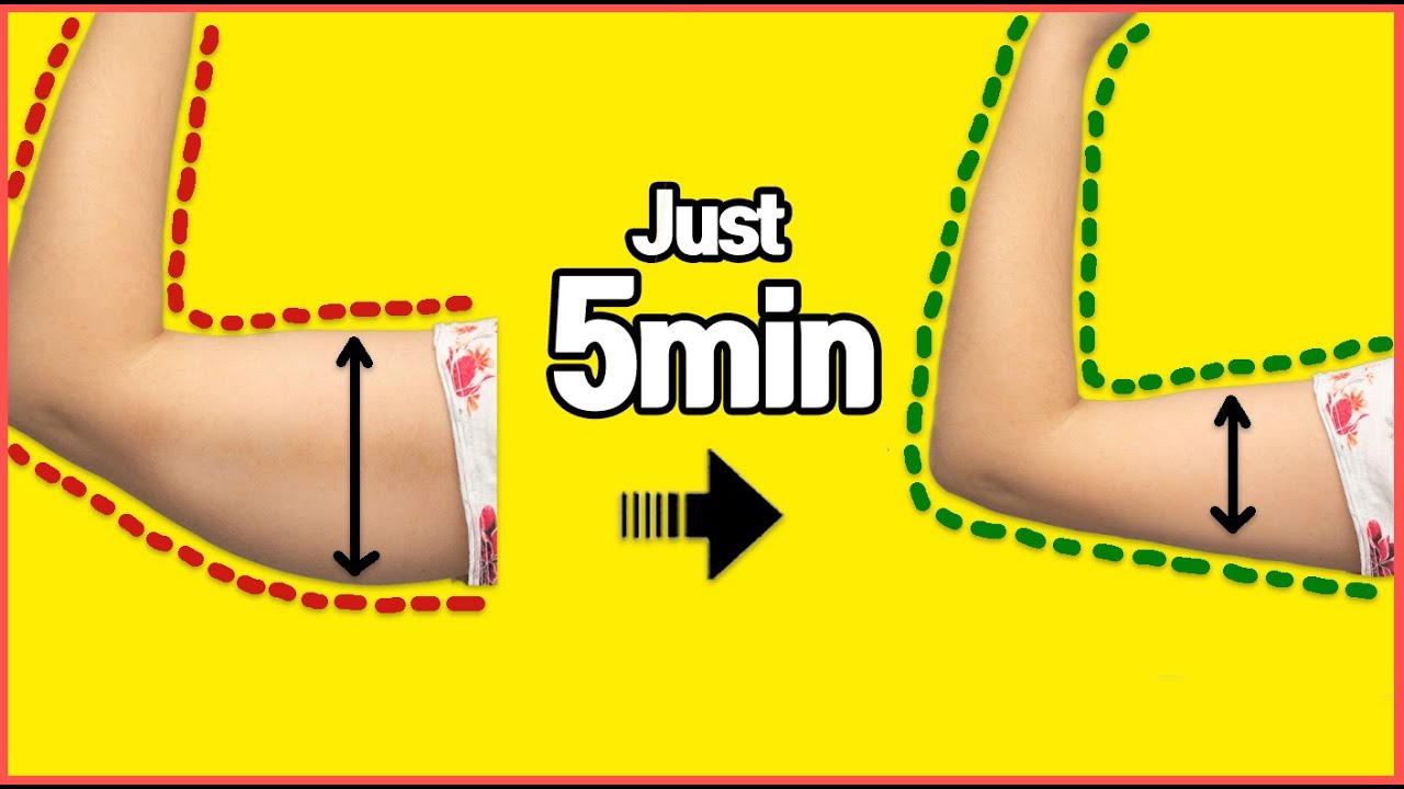 🔥두툼한 팔뚝살🔥 딱! 5분만에 다 없애버리는 초특급 레전드 팔뚝살빼는운동