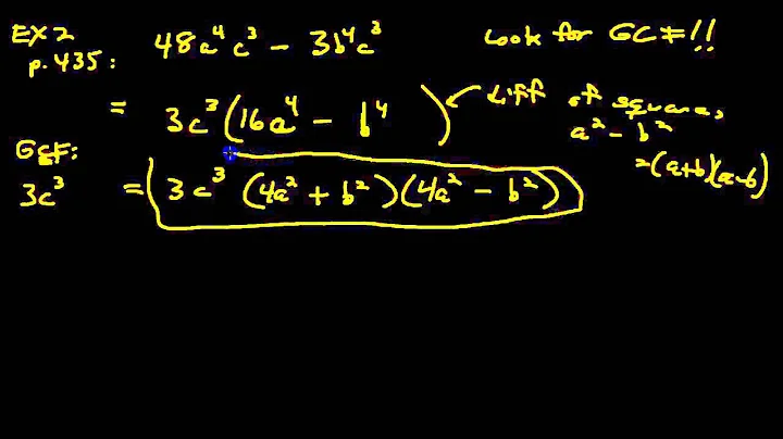 MATH 111  5.8 Summary of Factoring