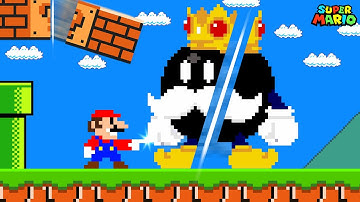 Super Mario Bros., But Mario Can Split Anything He Wants in Half