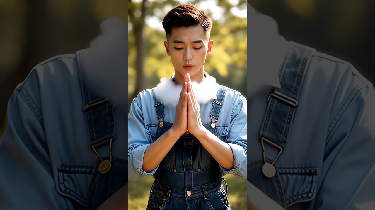 A man transforms into a farm girl 