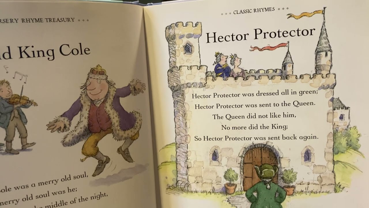 hector protector was dressed all in green Nursery Rhymes- Hector Protector