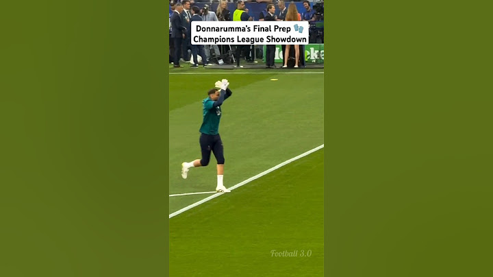 Donnarumma’s Final Prep vs PSG 🧤🔥