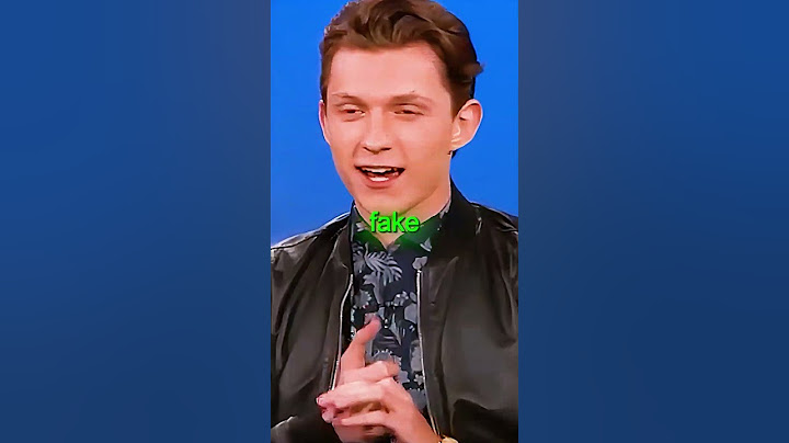 Tom Holland REVEALS An Insane Spider-Man Story! #shorts