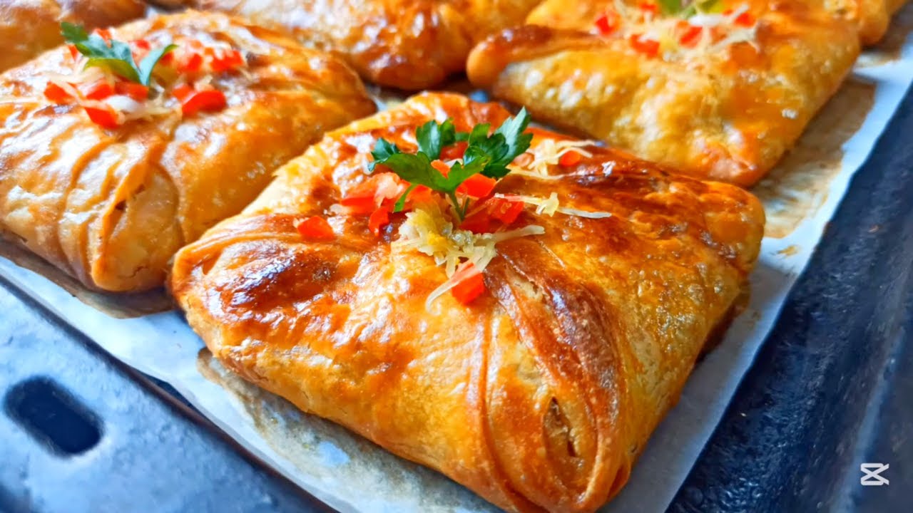 ⁣Les Secrets et Moyen Facile pour faire {Mssamens Farcies} au four Cuisine Marocaine