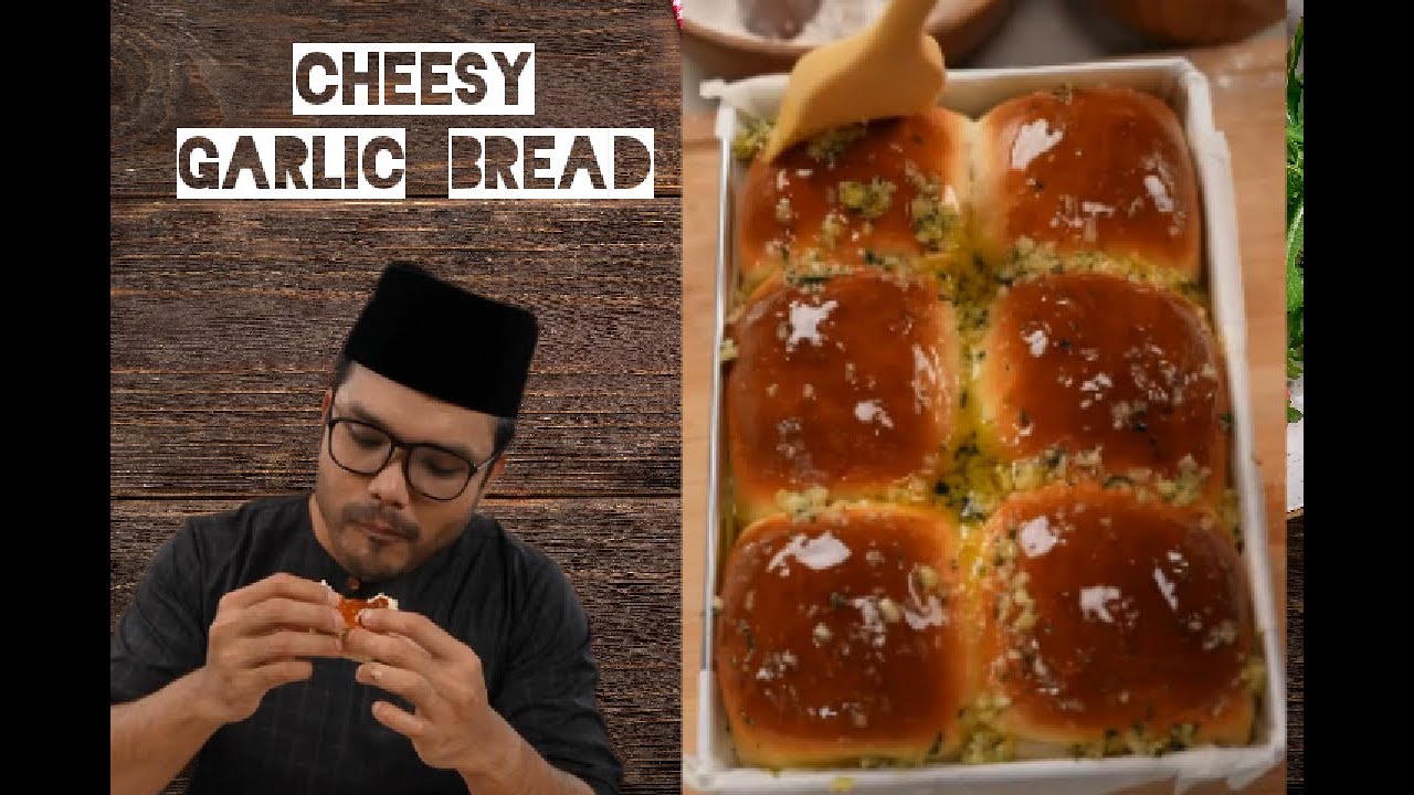Khairul Aming ||  Menu paling elegan bulan puasa, Cheesy garlic bread 😍