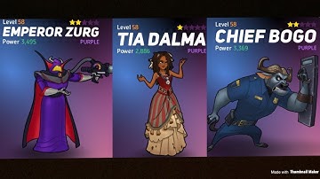 Disney Heroes: Battle Mode - Chapter 8 with Emperor Zurg, Tia Dalma, and Chief Bogo