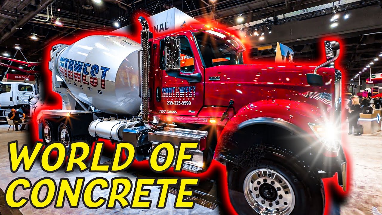 Concrete Mixer Trucks At WOC 2023 The Ultimate Showcase YouTube Maxresdefault