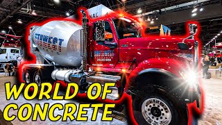 Concrete Mixer Trucks at WOC 2023: The Ultimate Showcase!