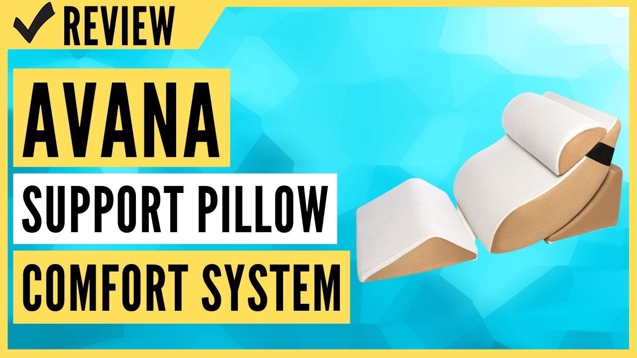 Avana Kind Bed Cuscino Ortopedico Di Sostegno – Con Rivestimento In Bambù, Supporto Corpo