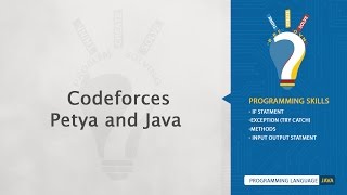 CodeForces - Petya and Java