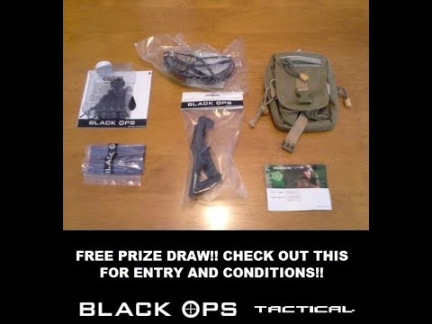 GEL BLASTER TACTICAL PACK, FREE PRIZE DRAW ENTRY AUS GEL BALLS TAC GEAR