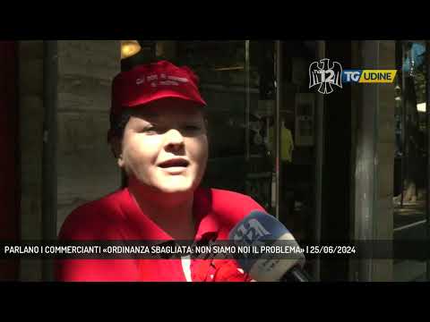 PARLANO I COMMERCIANTI «ORDINANZA SBAGLIATA: NON SIAMO NOI IL PROBLEMA» | 25/06/2024