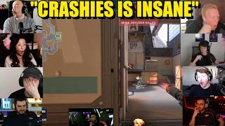 Valorant Streamers react to FNATIC Crashies INSANE 1v2 CLUTCH against BBL