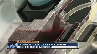 One way to save a life: Donating platelets