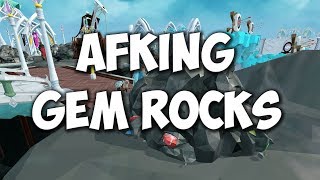 2019 Runescape 3 - 10 hours of Mining Gem rocks after Mining and Smithing work update