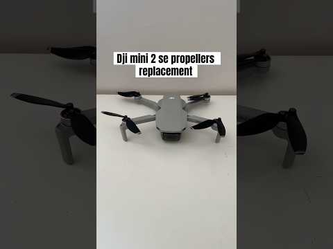 DJI MINI 2 SE propeller replacement🔩🪛#dji #mini2se #djimini #drone #propellerreplacement