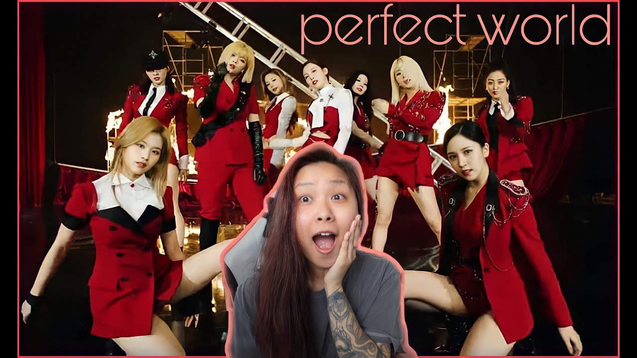 TWICE 「Perfect World」Reaction ( tzuyu's red outfit will live in my head