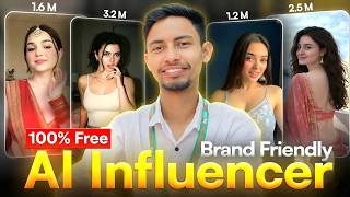 Create 100% Free Ai Influencer How To Make Ai Influencer For Free Ai Influencer Free Unlimited