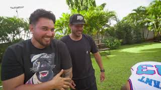 CONSTRUI UM CAMPO DE FUTEBOL NA CASA NOVA E ESSA FOI A REACAO DE TODO MUNDO