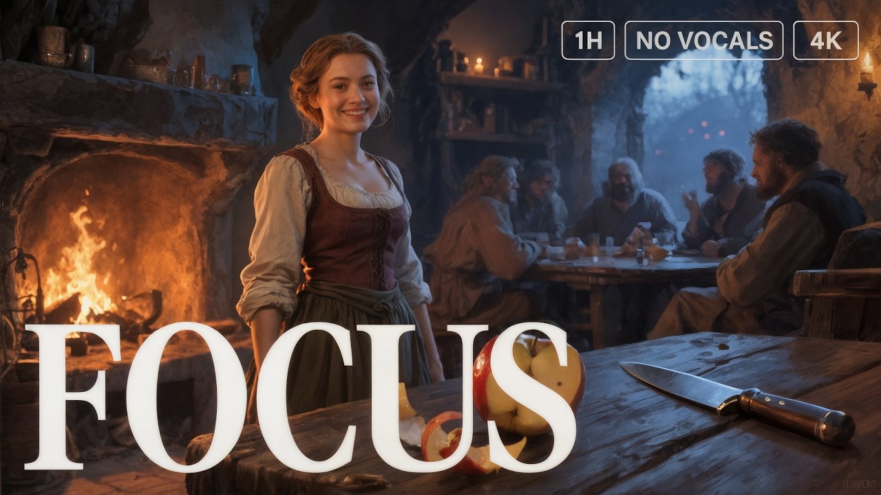 Шелест кожуры — Лютня и арфа для учебы (1 час, без вокала)