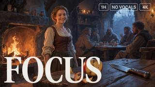 Russet Peel Hush — Lute & Harp for Study (1 Hour, No Vocals) screenshot 5