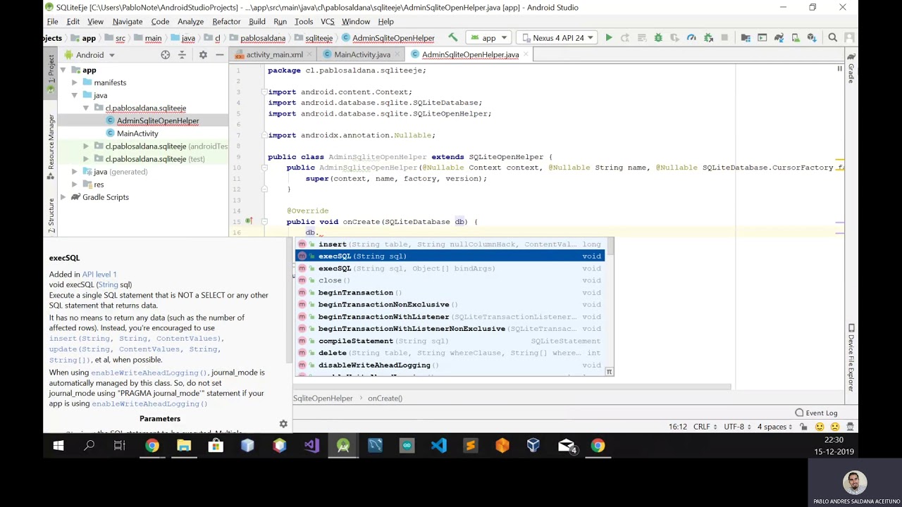 SQLite parte 1 - YouTube