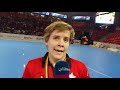 Stefanie Renders: "On recule un peu en deuxième mi-temps"