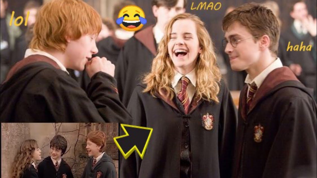 Funny and cute bloopers of Harry Potter Part-6 || BEHIND THE SCENES ...