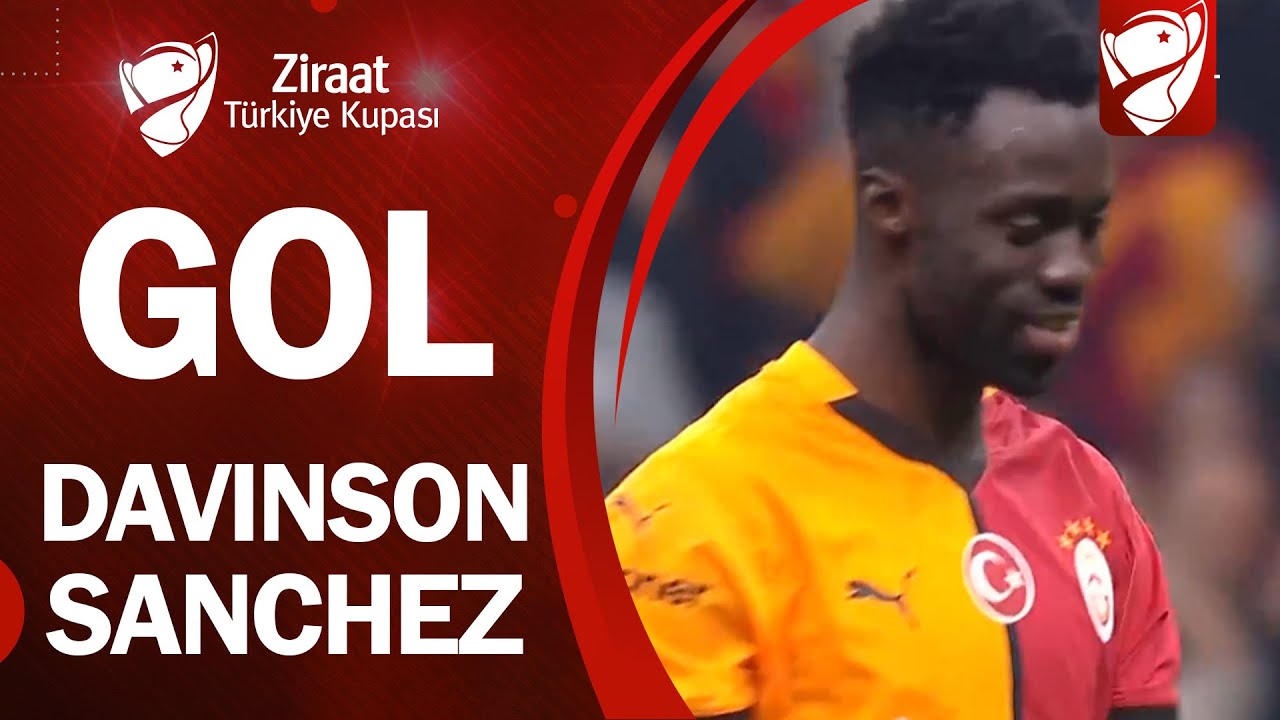 GOL Davinson Sanchez | Galatasaray 1-1 Başakşehir | Ziraat Türkiye Kupası C Grubu | 08.01.2025
